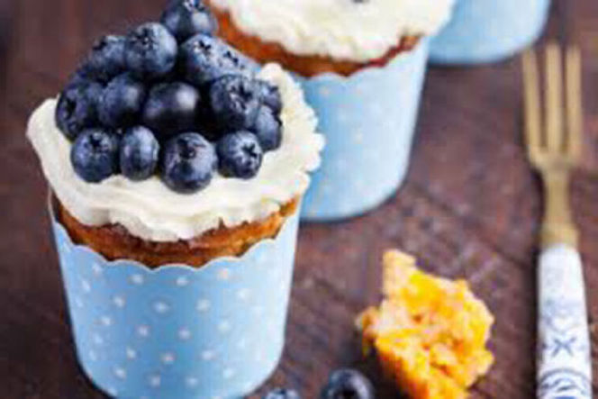 How to make Blueberry cupcakes 