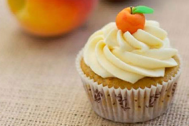 How to make Peach cupcakes 
