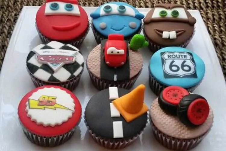 Cupcake for kids, Disney Cars