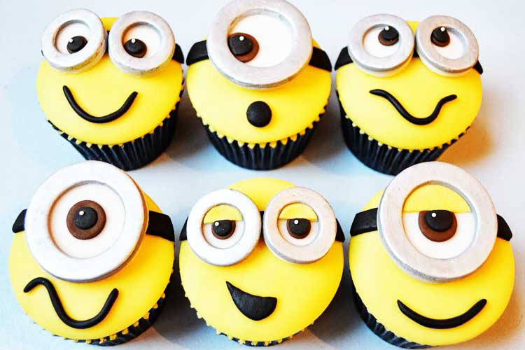 Cupcakes for kids, Minions