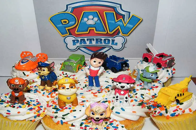 Cupcakes for kids, Paw Patrol