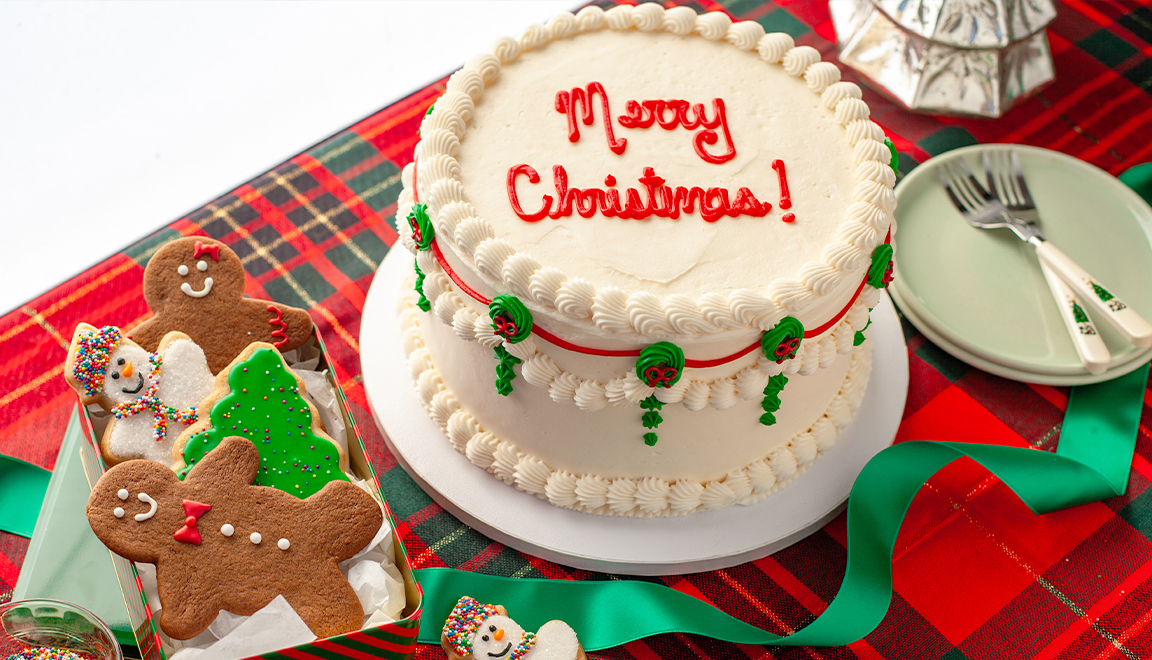 Christmas Holiday Cakes and Cookies 