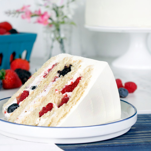 Susie's Fresh Berry Cake View 2