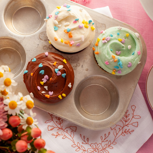 Easter Decorated Cupcakes View 2