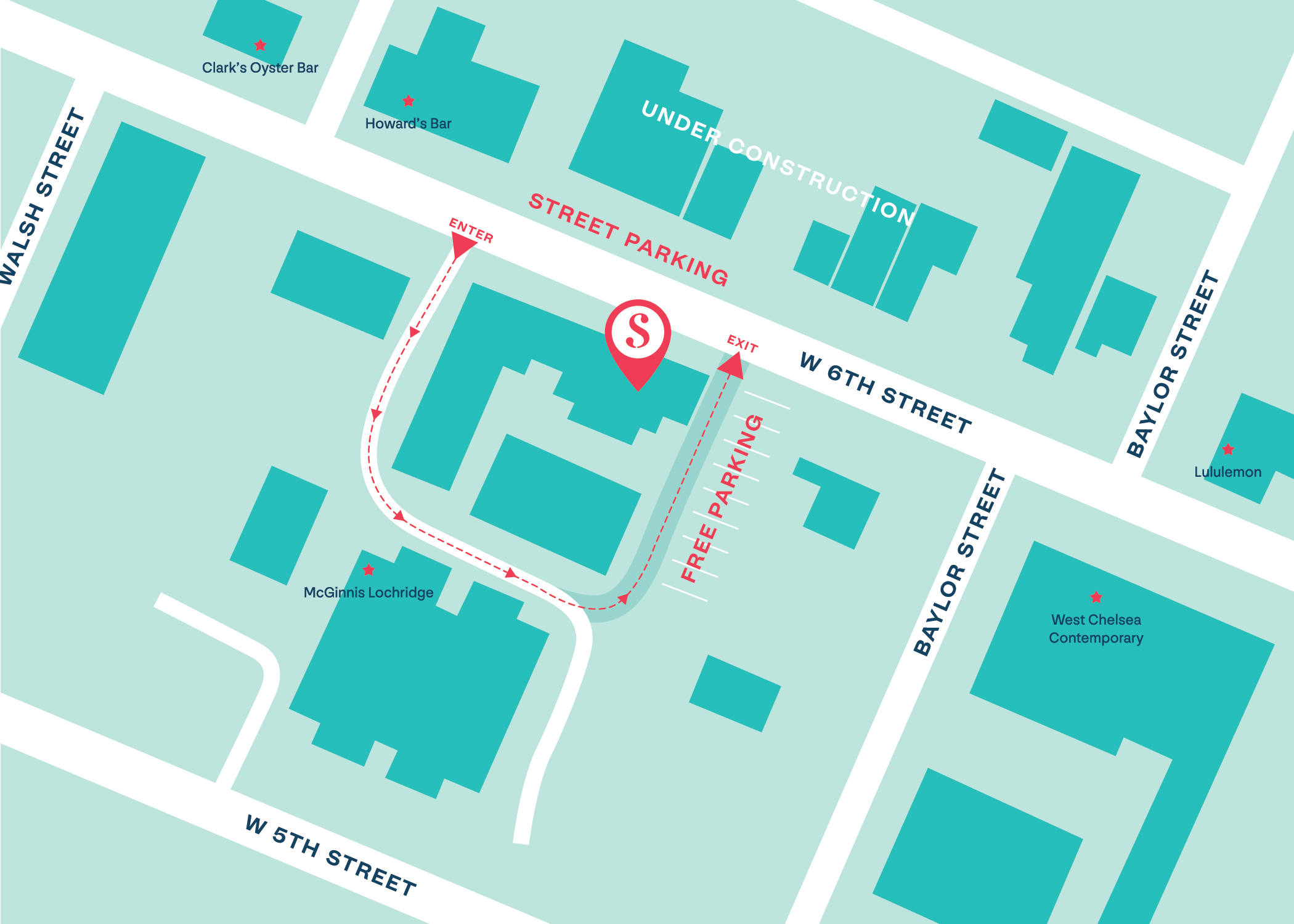 map of austin west 6th 