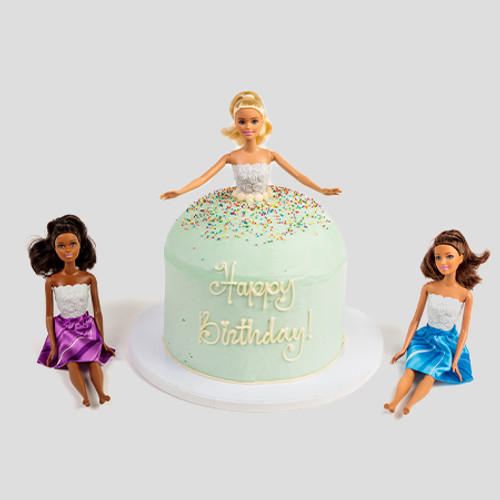 Barbie Cake View 2