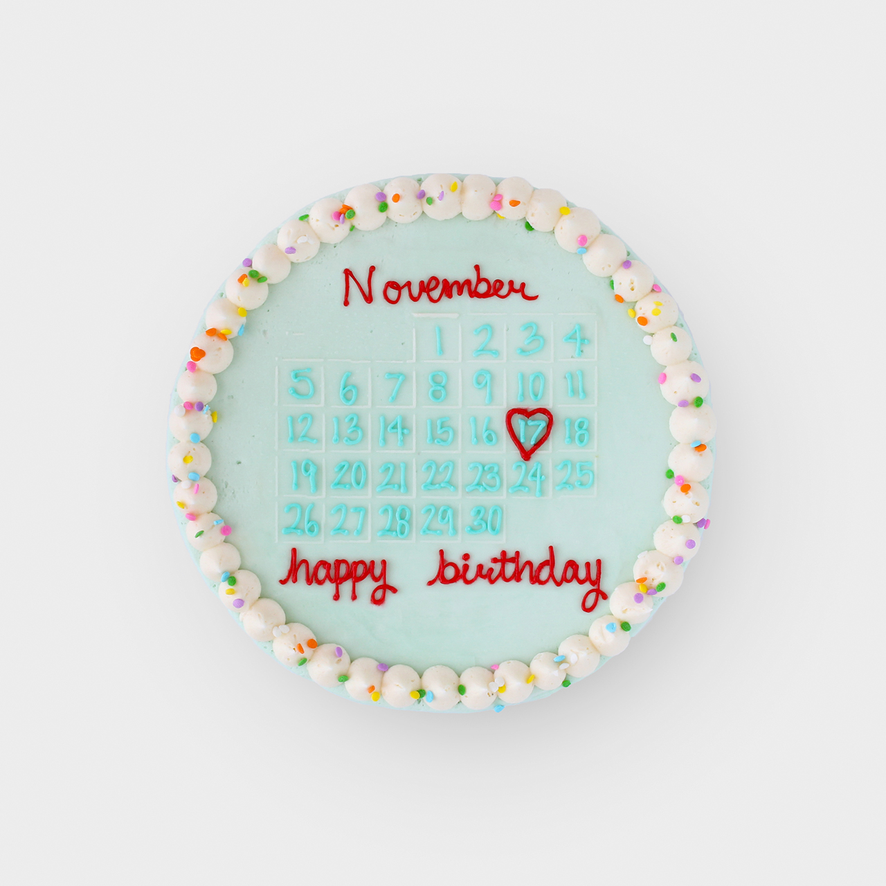 Calendar Cake