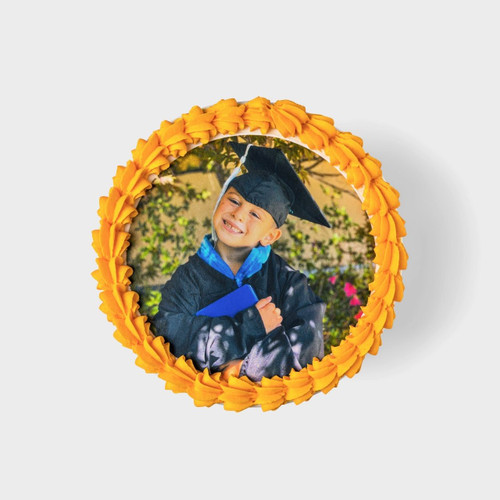 Picture Perfect Grad Cake