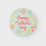 Mother's Day Painted Flowers Cake