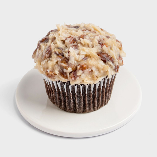 German Chocolate Cupcake