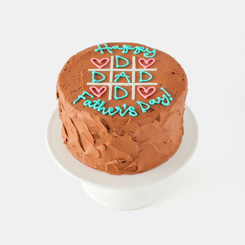 Tic Tac Toe Dad Old-Fashioned Chocolate