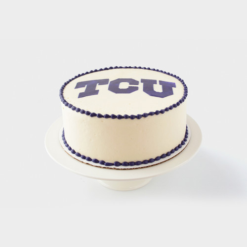 Texas Christian University Graduation Cake View 2