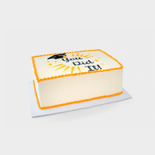 You Did It Graduation Sheet Cake