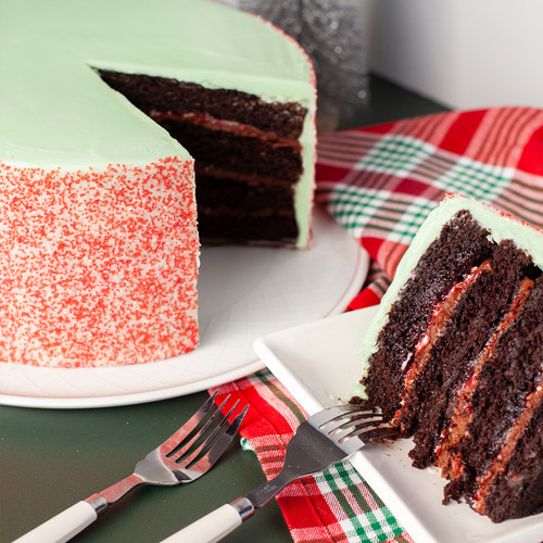 Candy Cane Cake