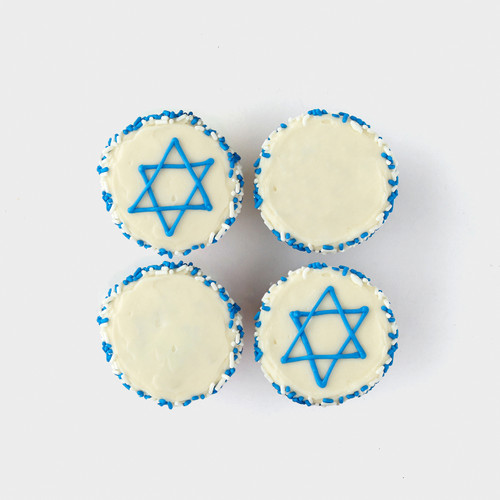 Hanukkah Flourless Cupcake 4–box