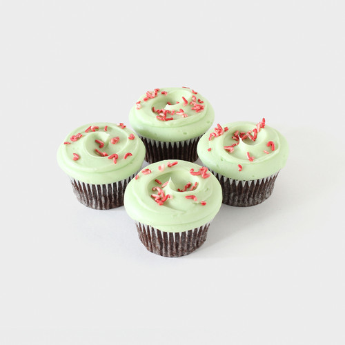 Holiday Chocolate Mint Cupcake view 4