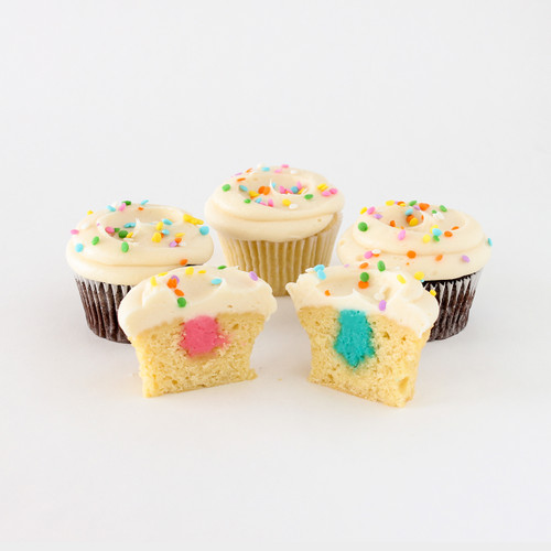 Gender Reveal Cupcake 4-box view 2