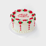 Rosette Vintage Cake