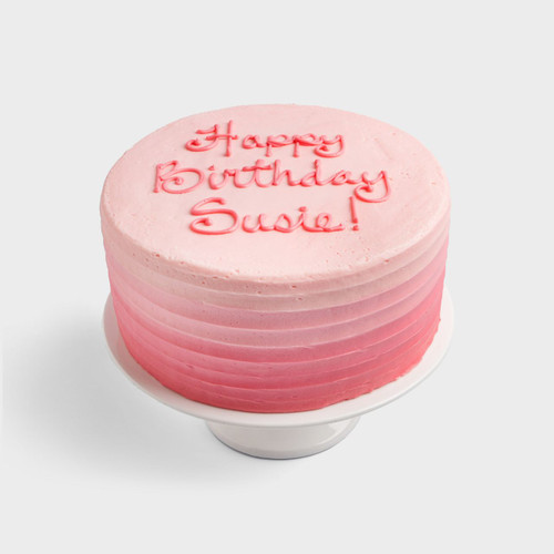 Pink Ombre Cake