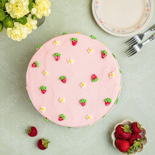 Strawberry Fields Cake view 4