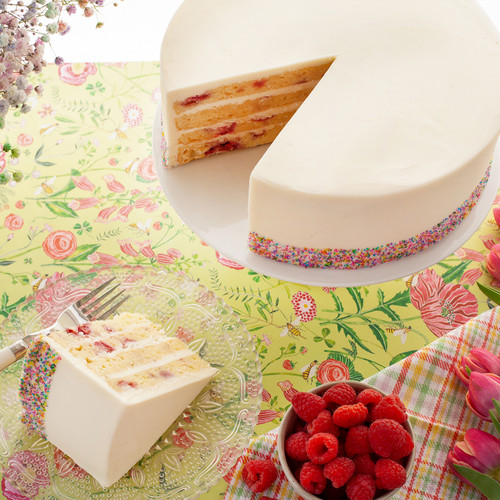 Raspberry Vanilla Cake View 2