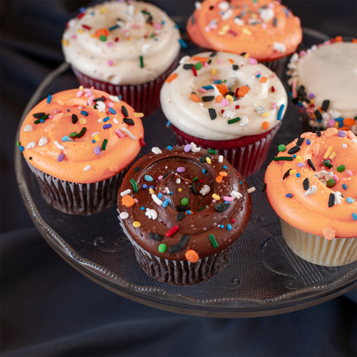 Halloween Decorated Cupcakes View 2
