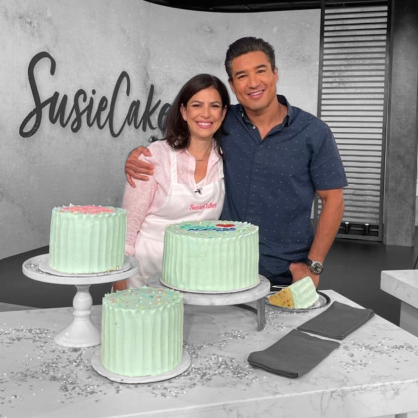 Susie and Mario Lopez in Access Daily