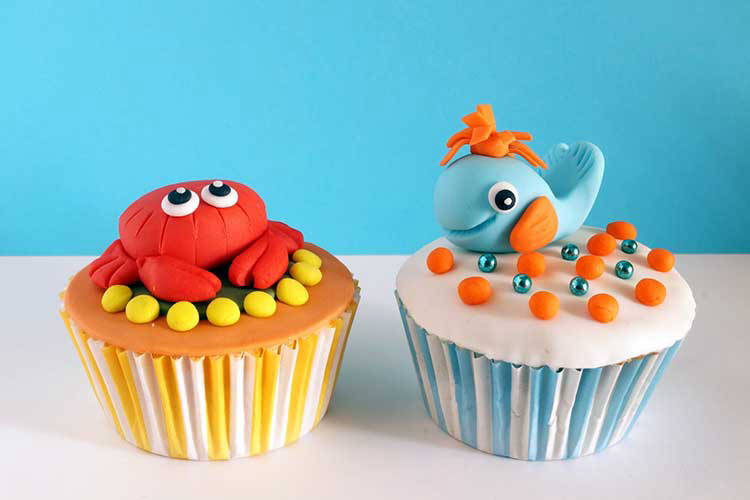 Cupcakes for kids, Infantile